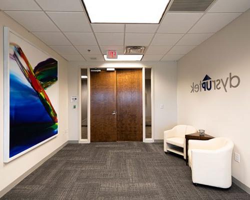 Interior entry of the Atlanta office